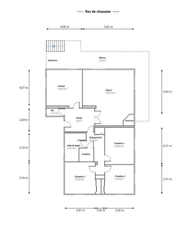 Maison à vendre - 9 pièces - 397 m2 - Peillon - 06 - PROVENCE-ALPES-COTE-D-AZUR