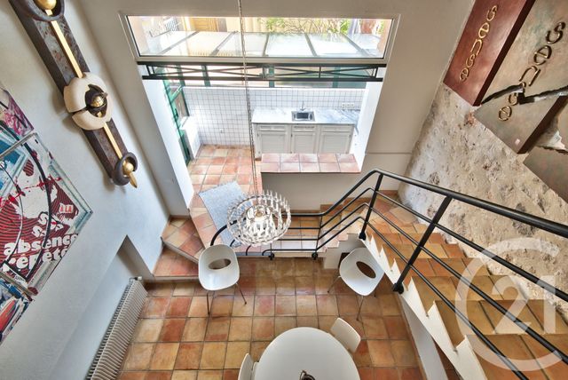Appartement Atelier d'artiste &agrave; vendre - 3 pi&egrave;ces - 81,76 m2 - St Jean Cap Ferrat - 06 - PROVENCE-ALPES-COTE-D-AZUR