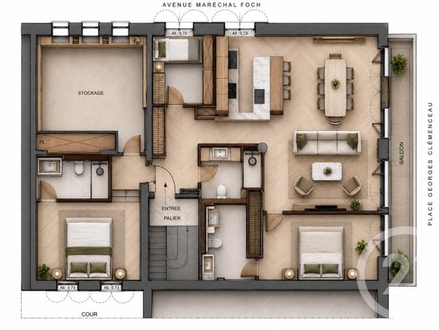 appartement - BEAULIEU SUR MER - 06