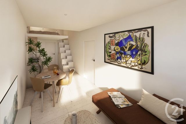 Appartement Studio &agrave; vendre - 1 pi&egrave;ce - 19,57 m2 - Nice - 06 - PROVENCE-ALPES-COTE-D-AZUR