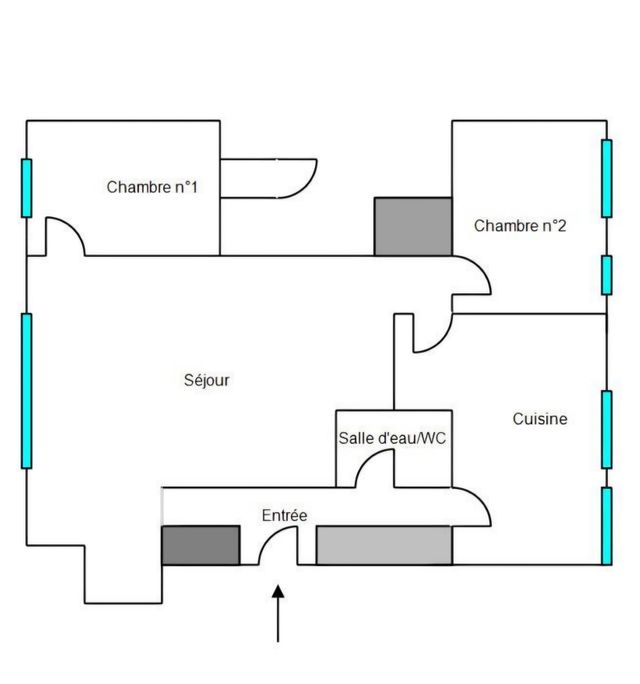 Appartement F3 &agrave; vendre - 3 pi&egrave;ces - 127,05 m2 - Nice - 06 - PROVENCE-ALPES-COTE-D-AZUR