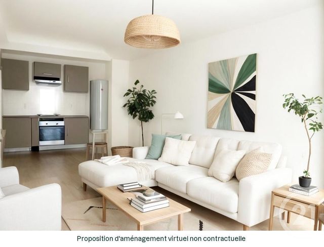 Appartement F3 &agrave; vendre - 3 pi&egrave;ces - 63,64 m2 - St Andre De La Roche - 06 - PROVENCE-ALPES-COTE-D-AZUR