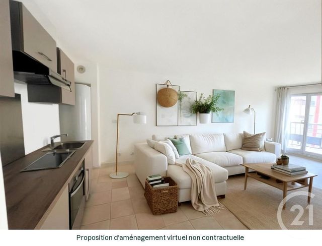 Appartement F3 &agrave; vendre - 3 pi&egrave;ces - 63,64 m2 - St Andre De La Roche - 06 - PROVENCE-ALPES-COTE-D-AZUR