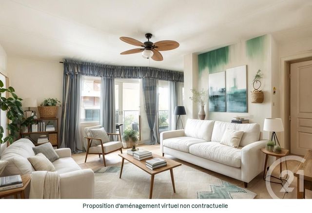 Afficher la photo en grand Appartement F3 à vendre - 3 pièces - 75 m2 - Nice - 06 - PROVENCE-ALPES-COTE-D-AZUR