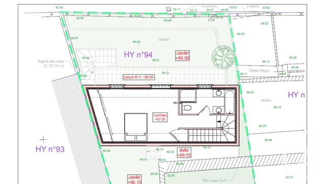 Terrain à vendre - 150 m2 - Nice - 06 - PROVENCE-ALPES-COTE-D-AZUR