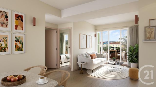 Appartement F3 à vendre - 3 pièces - 66,50 m2 - Nice - 06 - PROVENCE-ALPES-COTE-D-AZUR