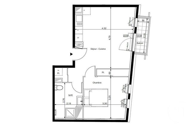 Appartement F3 &agrave; vendre - 3 pi&egrave;ces - 80,75 m2 - Nice - 06 - PROVENCE-ALPES-COTE-D-AZUR