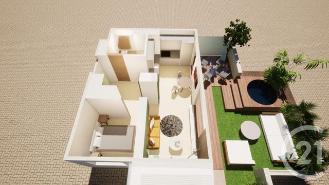 Appartement F1 &agrave; vendre - 1 pi&egrave;ce - 34,07 m2 - Nice - 06 - PROVENCE-ALPES-COTE-D-AZUR