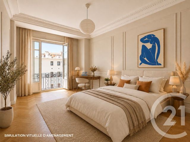 Appartement F4 &agrave; vendre - 4 pi&egrave;ces - 120,12 m2 - Nice - 06 - PROVENCE-ALPES-COTE-D-AZUR