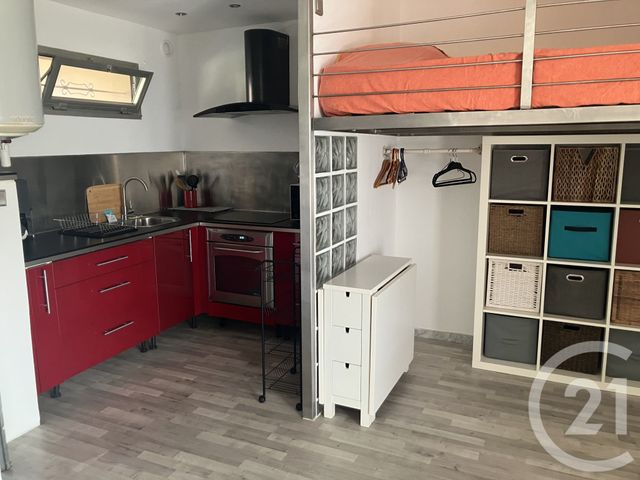 Appartement F1 &agrave; louer - 1 pi&egrave;ce - 27,56 m2 - Villeneuve Loubet - 06 - PROVENCE-ALPES-COTE-D-AZUR